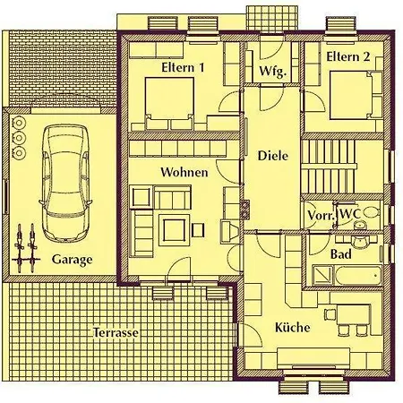 Дом отдыха Gruenberg Обштайг